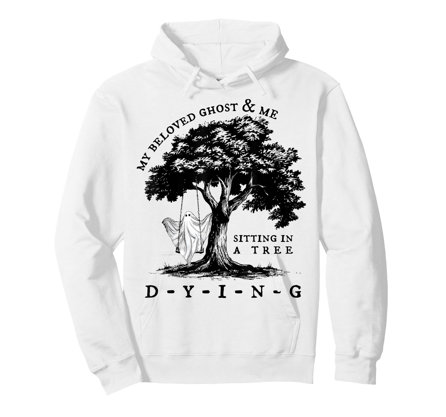 My Beloved Ghost & Me Dying Spooky Ghost Happy Halloween T-Shirt