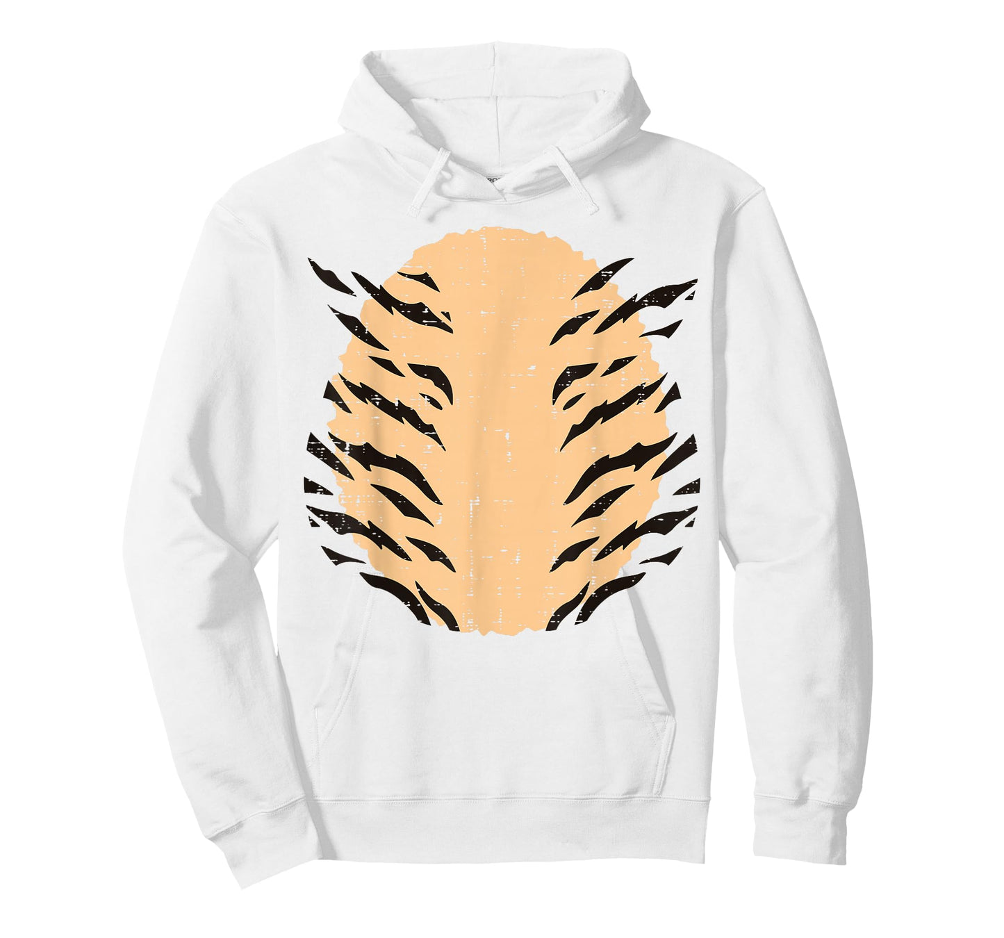 Halloween Tiger Tummy Funny Animal Costume Men Women Kids T-Shirt