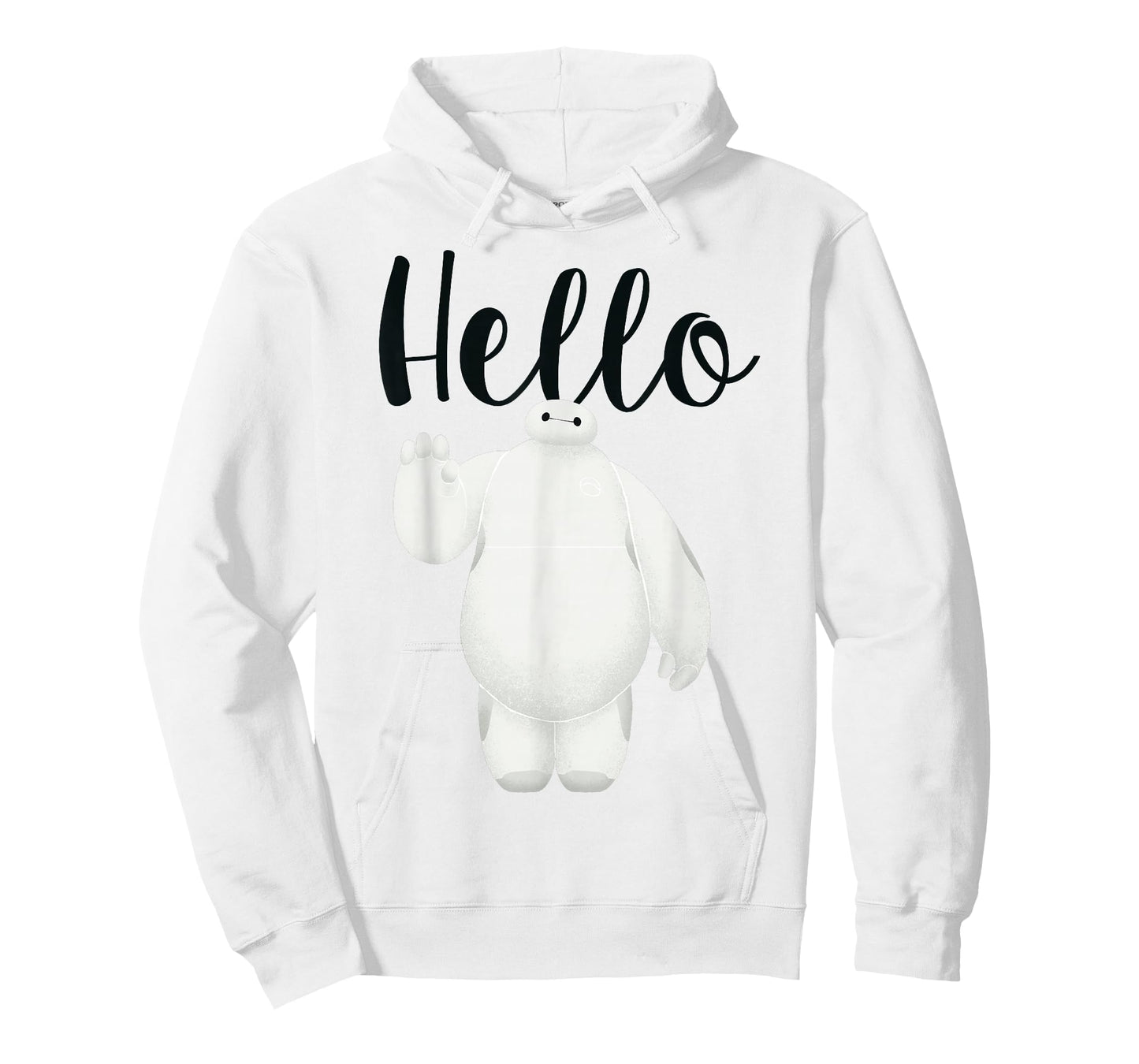 Disney Big Hero 6 Baymax Hello Wave Graphic T-Shirt T-Shirt