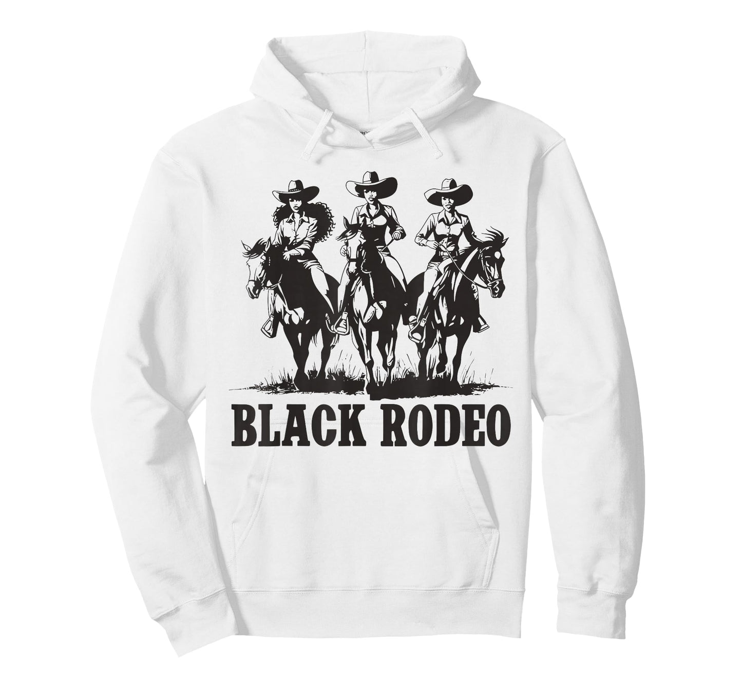 Black Rodeo African American Cowgirl Western Country Texas T-Shirt