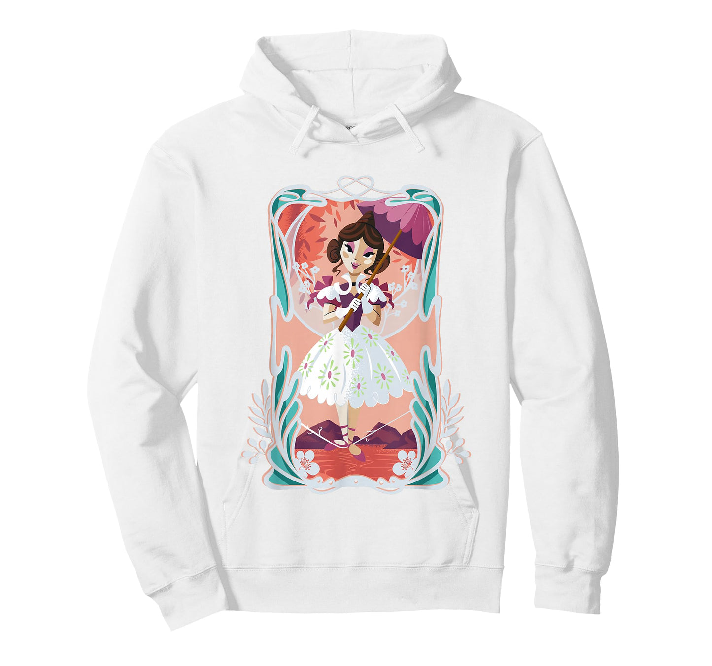 The Haunted Mansion Cute Sally Slater Tightrope Walker Frame T-Shirt