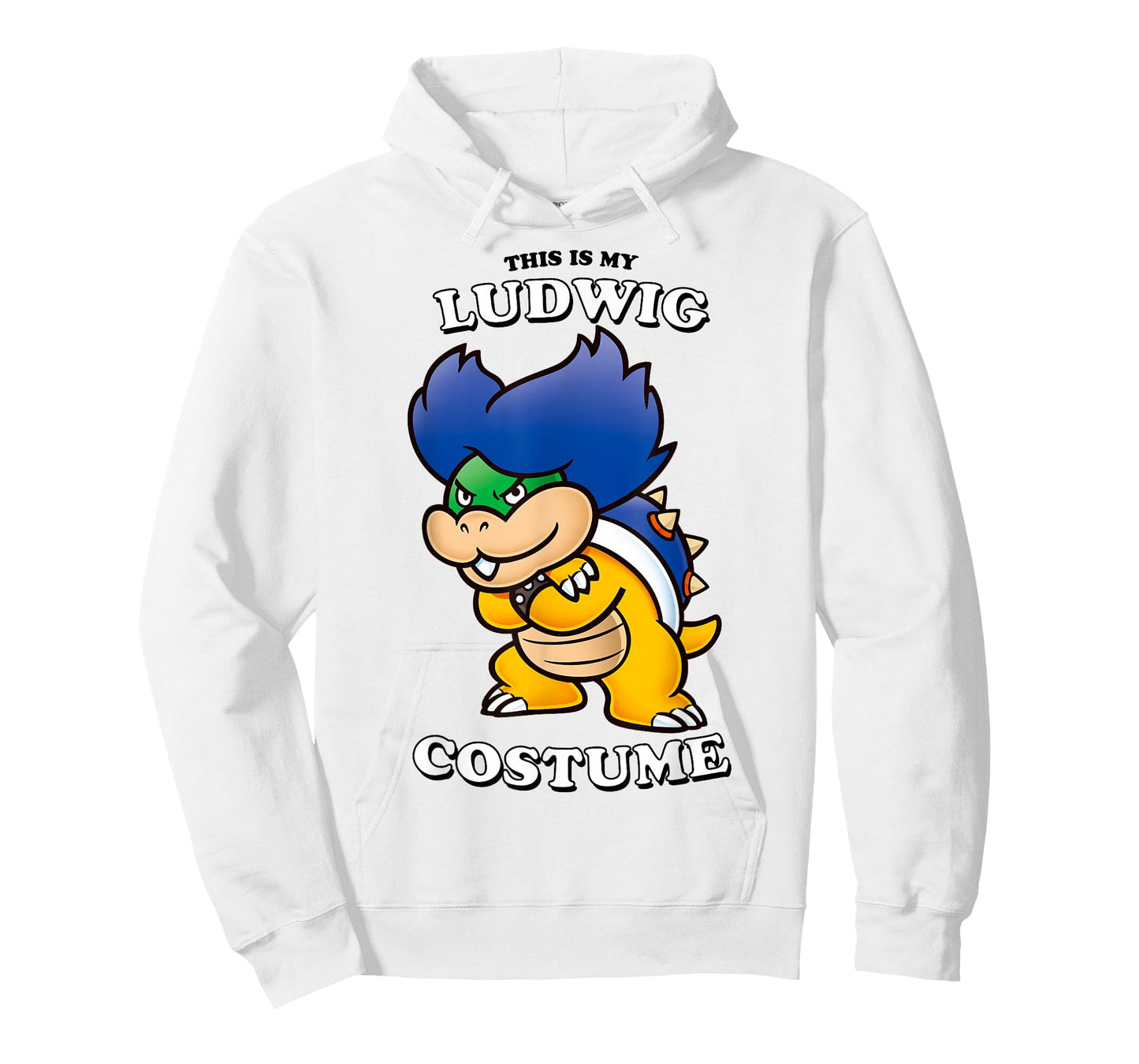 Super Mario Bros Halloween This Is My Ludwig Costume T-Shirt
