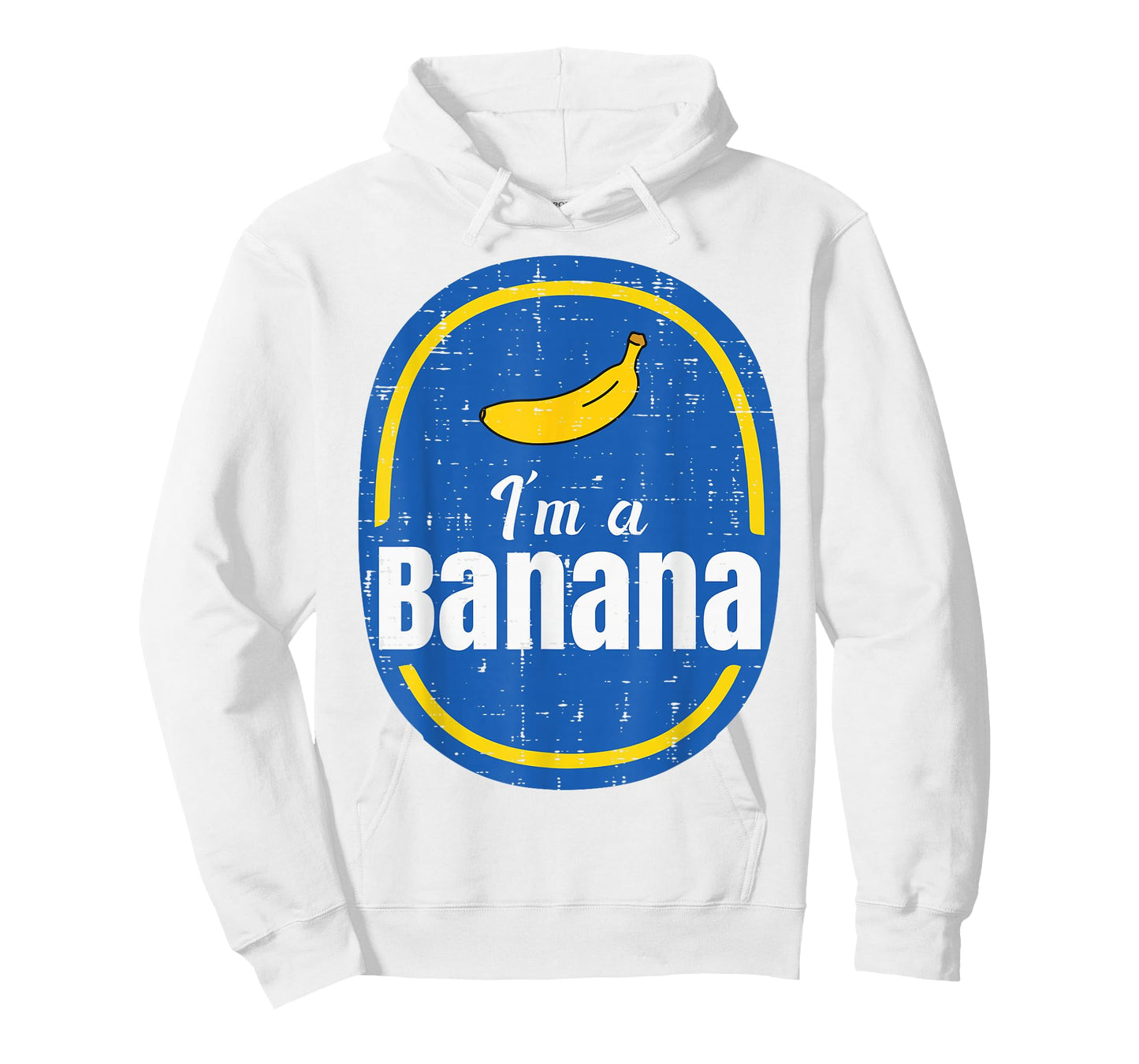 Halloween Im Banana Funny Fruit Food Costume Men Women Kids T-Shirt