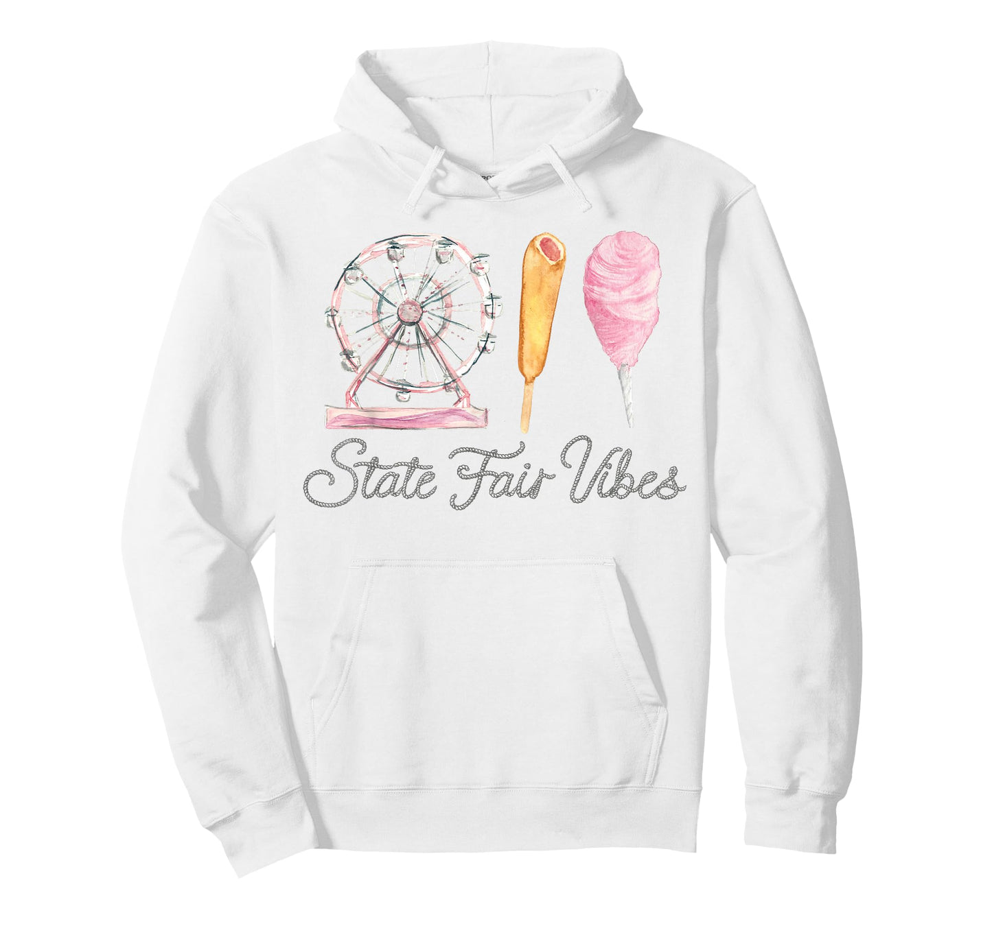 STATE FAIR VIBES, FAIR THEMED BIRTHDAY, RODEO OUTFIT TEE T-Shirt