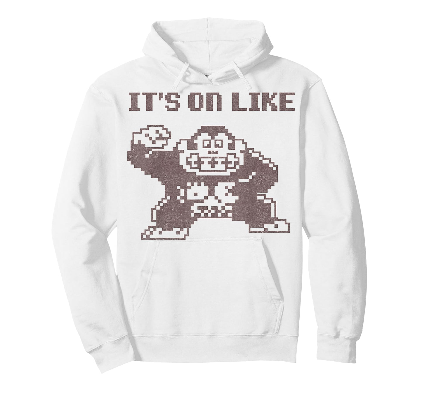 Nintendo Donkey Kong It's On Like Text Poster T-Shirt