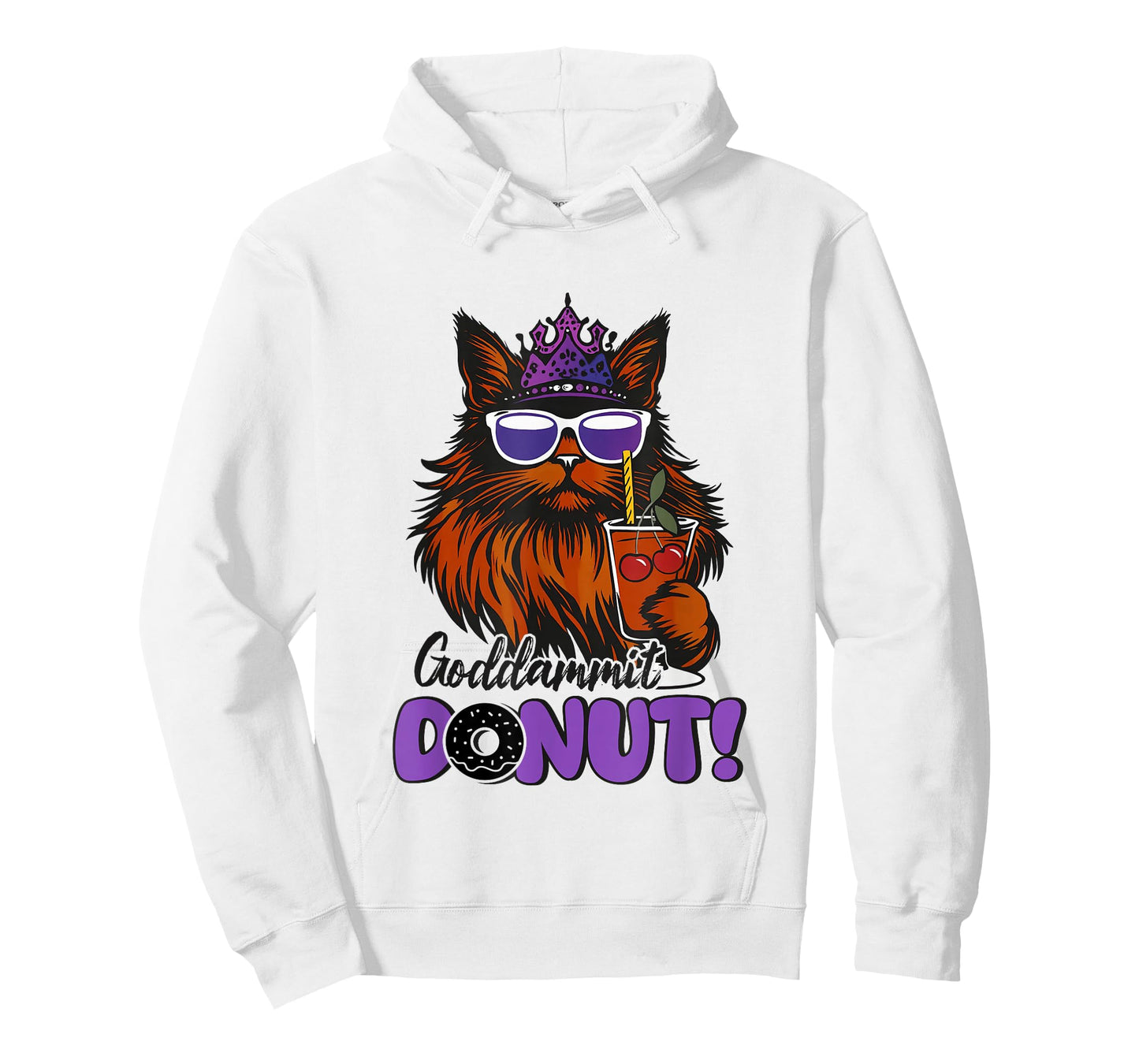 Donut Princess Cat Meme Goddammit Donut Funny T-Shirt