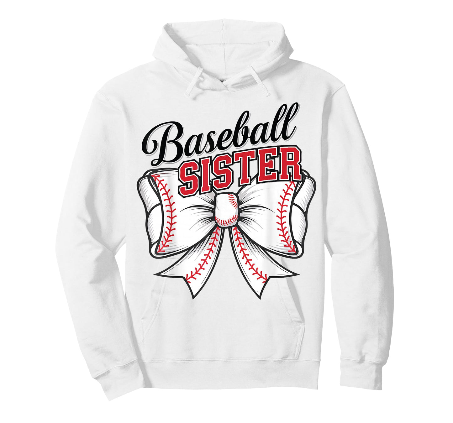 Girl Baseball Sister Coquette Bow Baseball Game Day Toddler T-Shirt