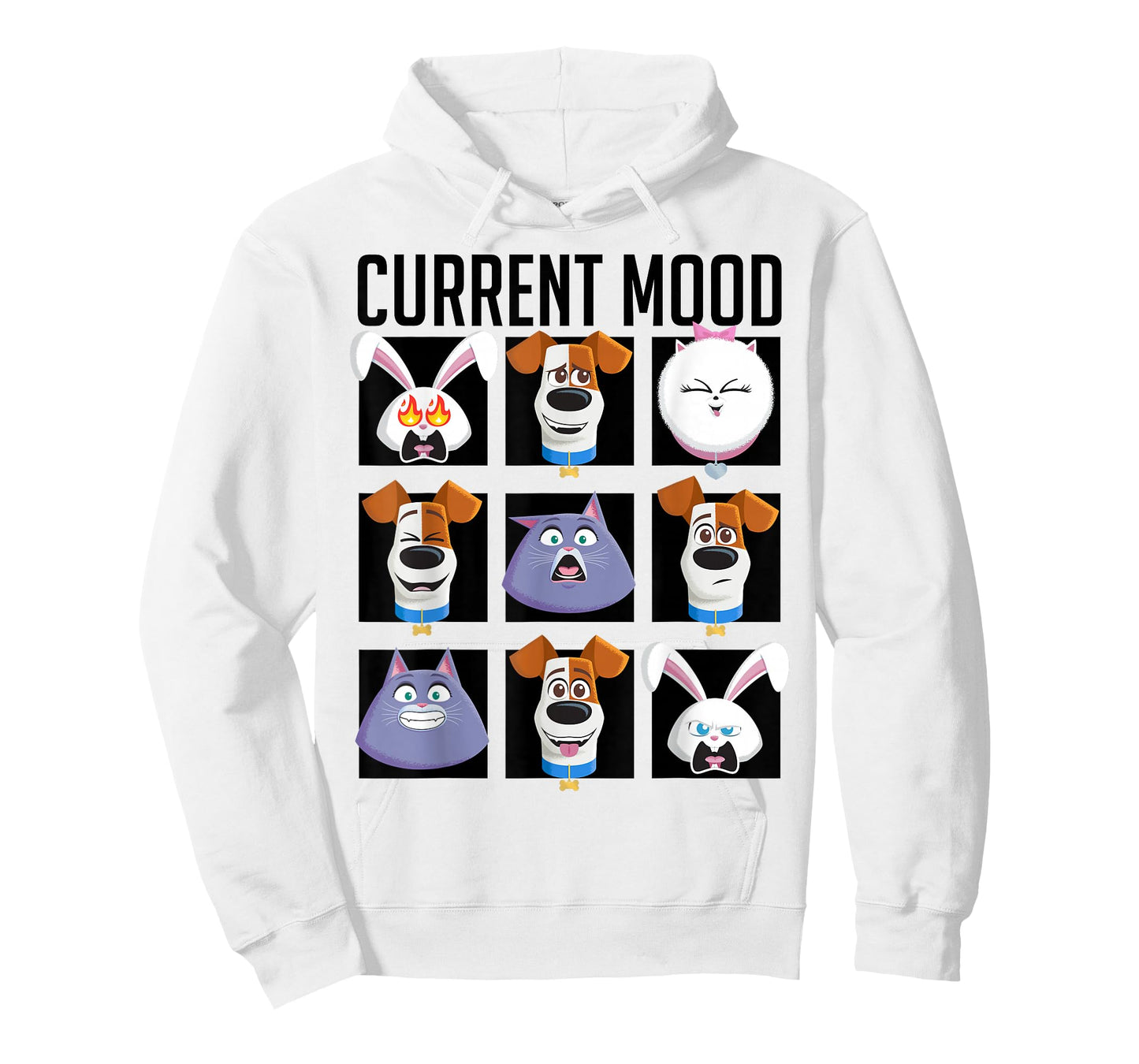 Secret Life of Pets 2 - Current Mood T-Shirt