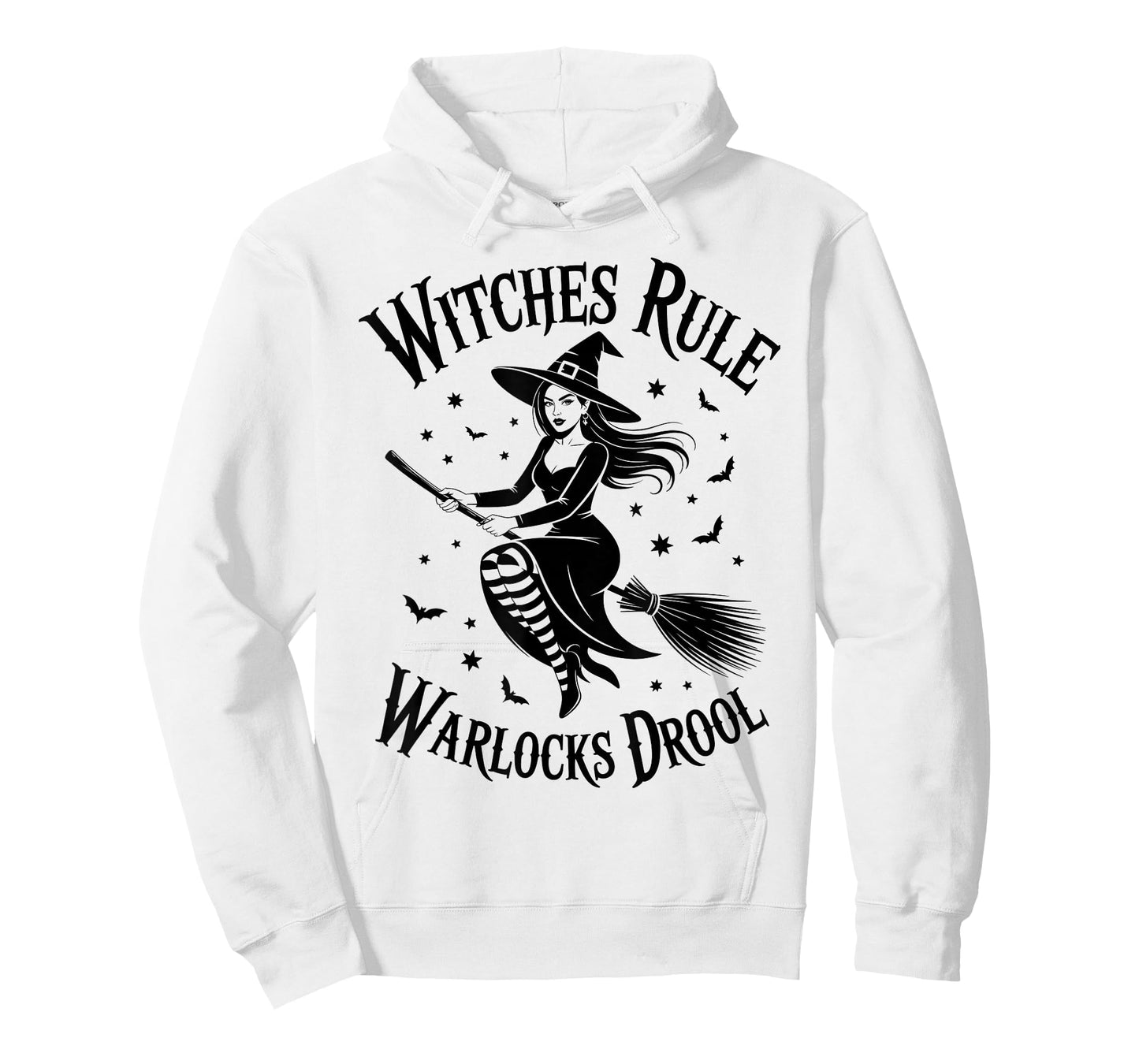 Witches Rule Warlocks Drool Funny Gift Wiccan & Halloween T-Shirt