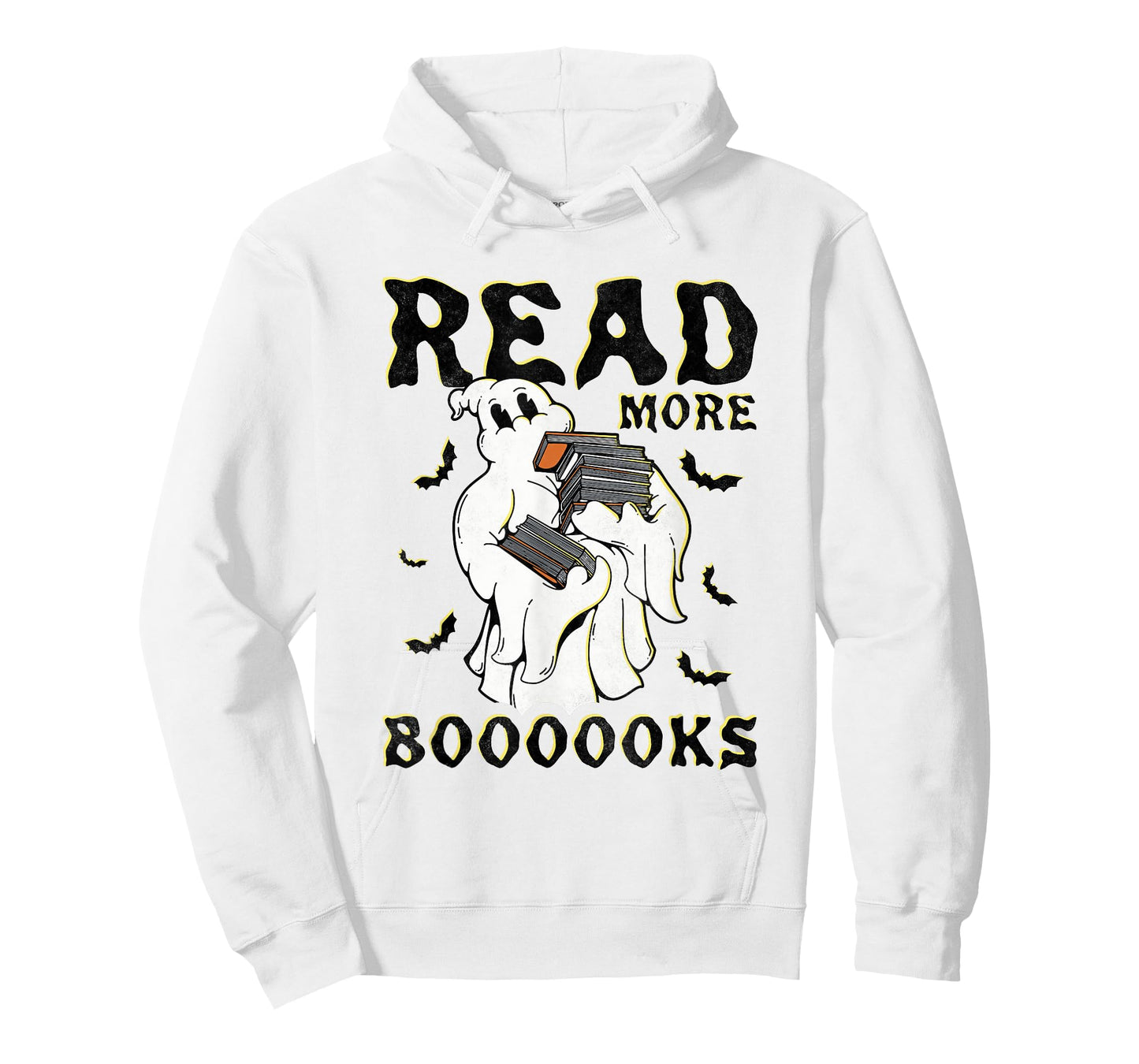Read More Boooooks, Halloween Book Reading Ghost T-Shirt