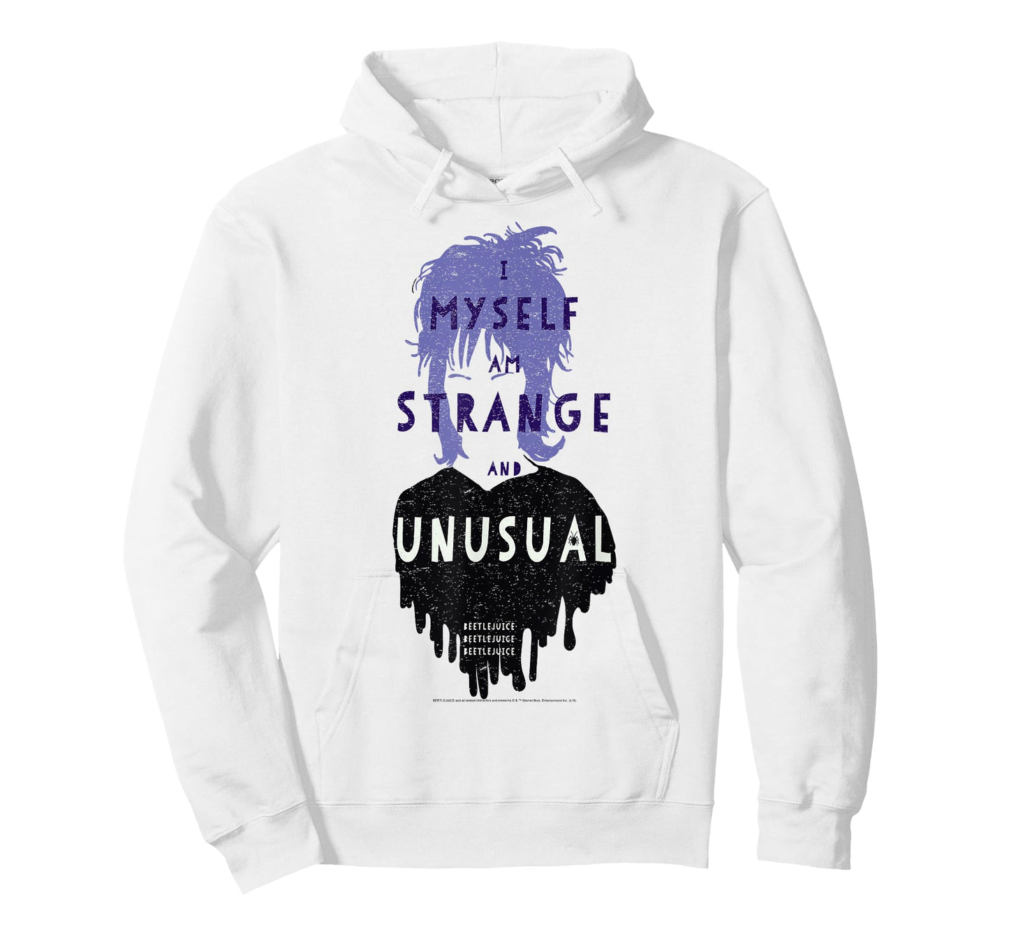 Beetlejuice Lydia I Myself Am Strange and Unusual Minimal T-Shirt