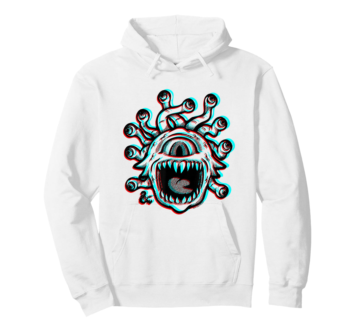 Dungeons & Dragons 50th Anniversary 3D Outline Beholder T-Shirt