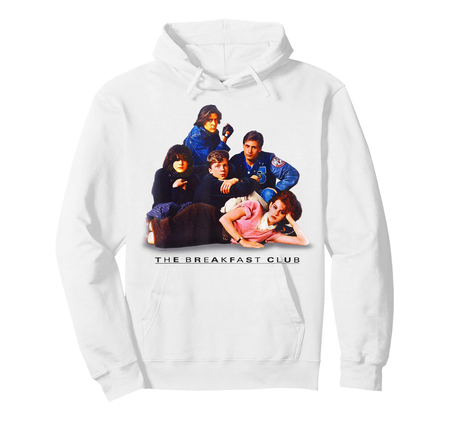 The Breakfast Club 40th Anniversary Classic Cast Photo T-Shirt