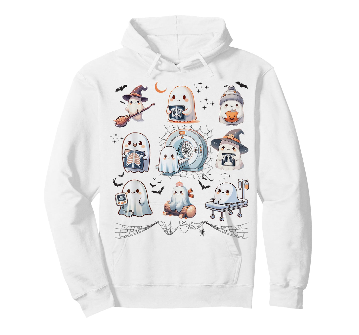 Halloween Radiology Crew X-Ray Tech Ghosts Rad Tech MRI T-Shirt