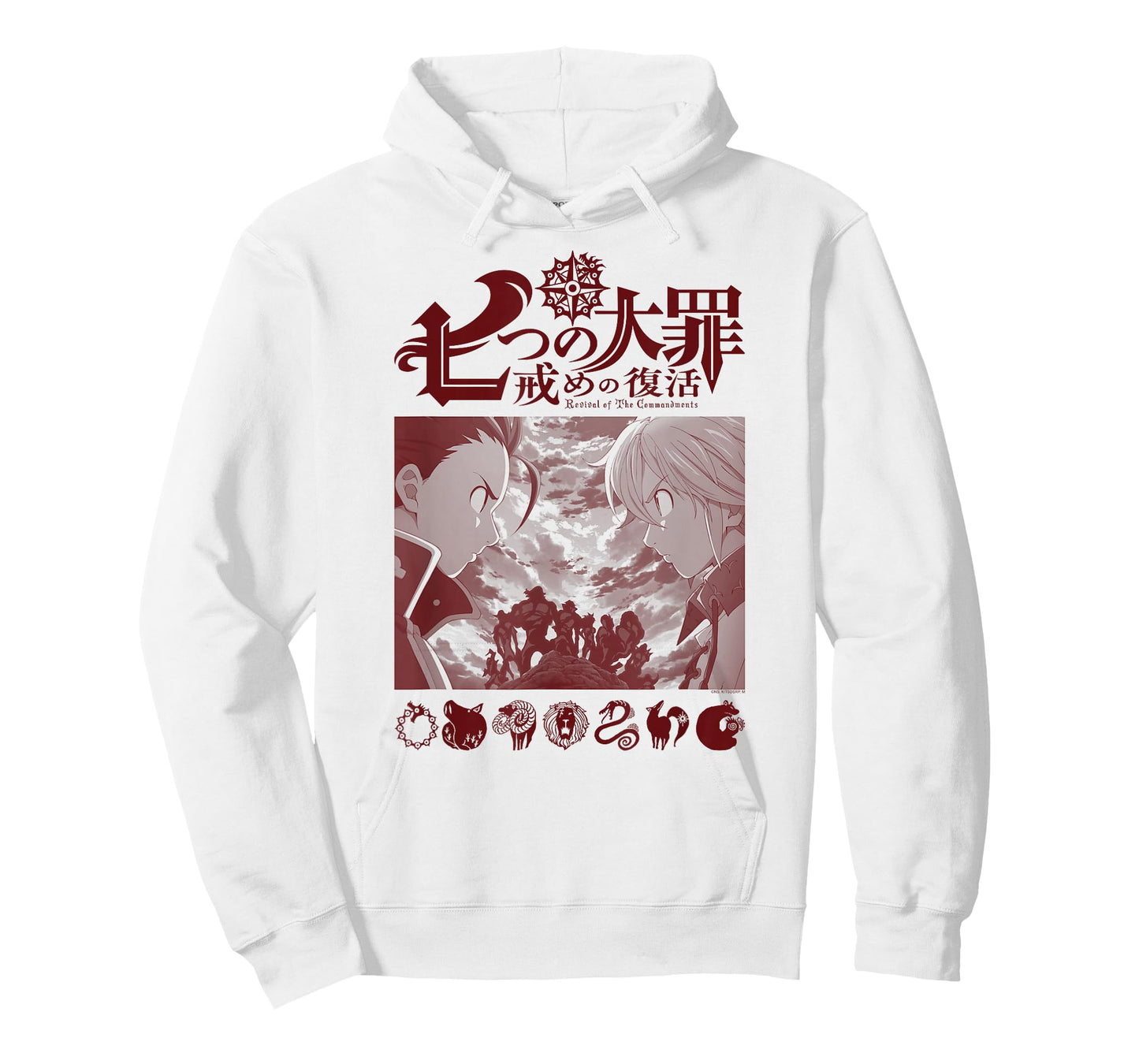The Seven Deadly Sins Revival of The Commandments Anime T-Shirt