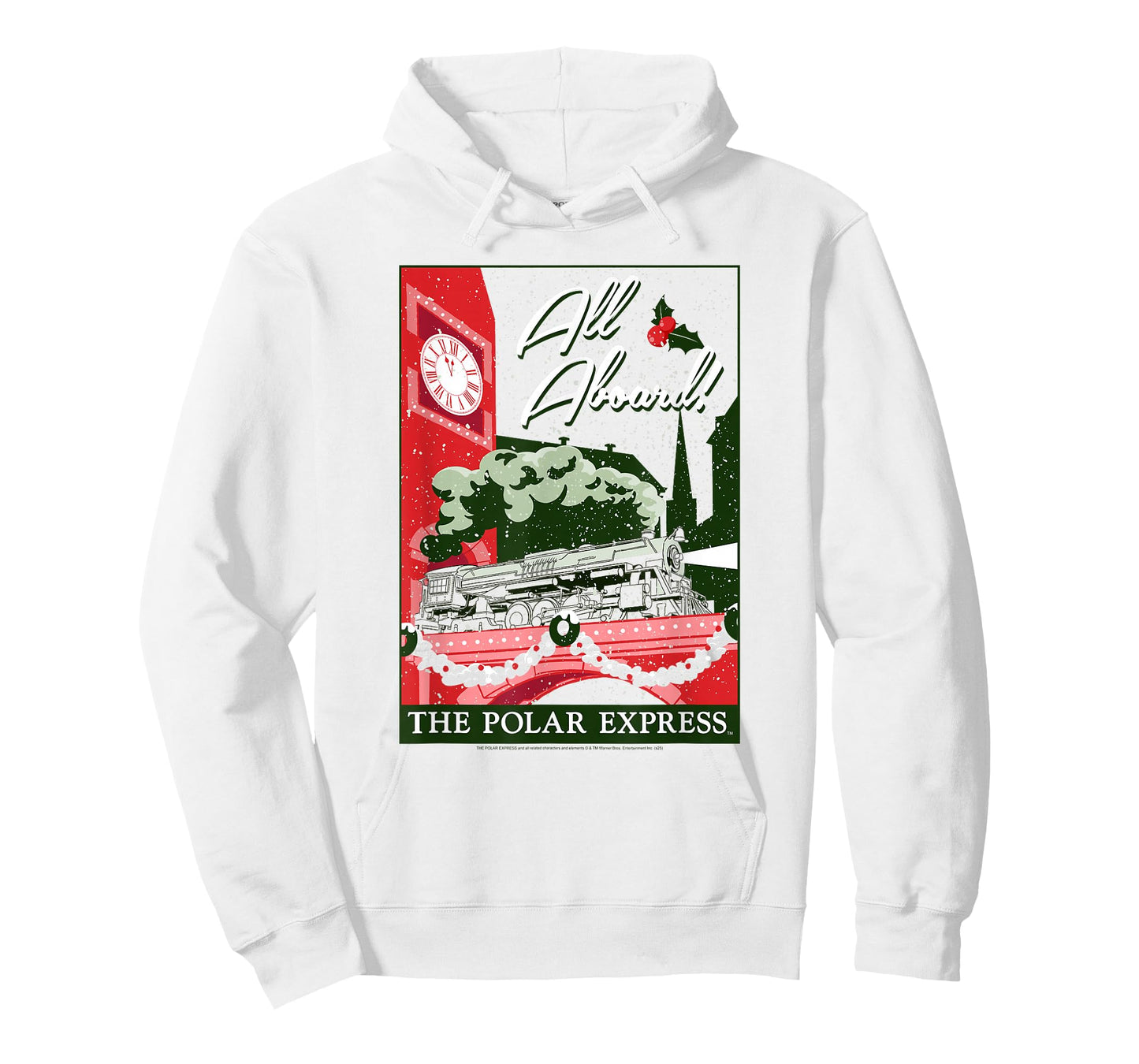 Polar Express Vintage Postcard Retro Christmas Holiday T-Shirt