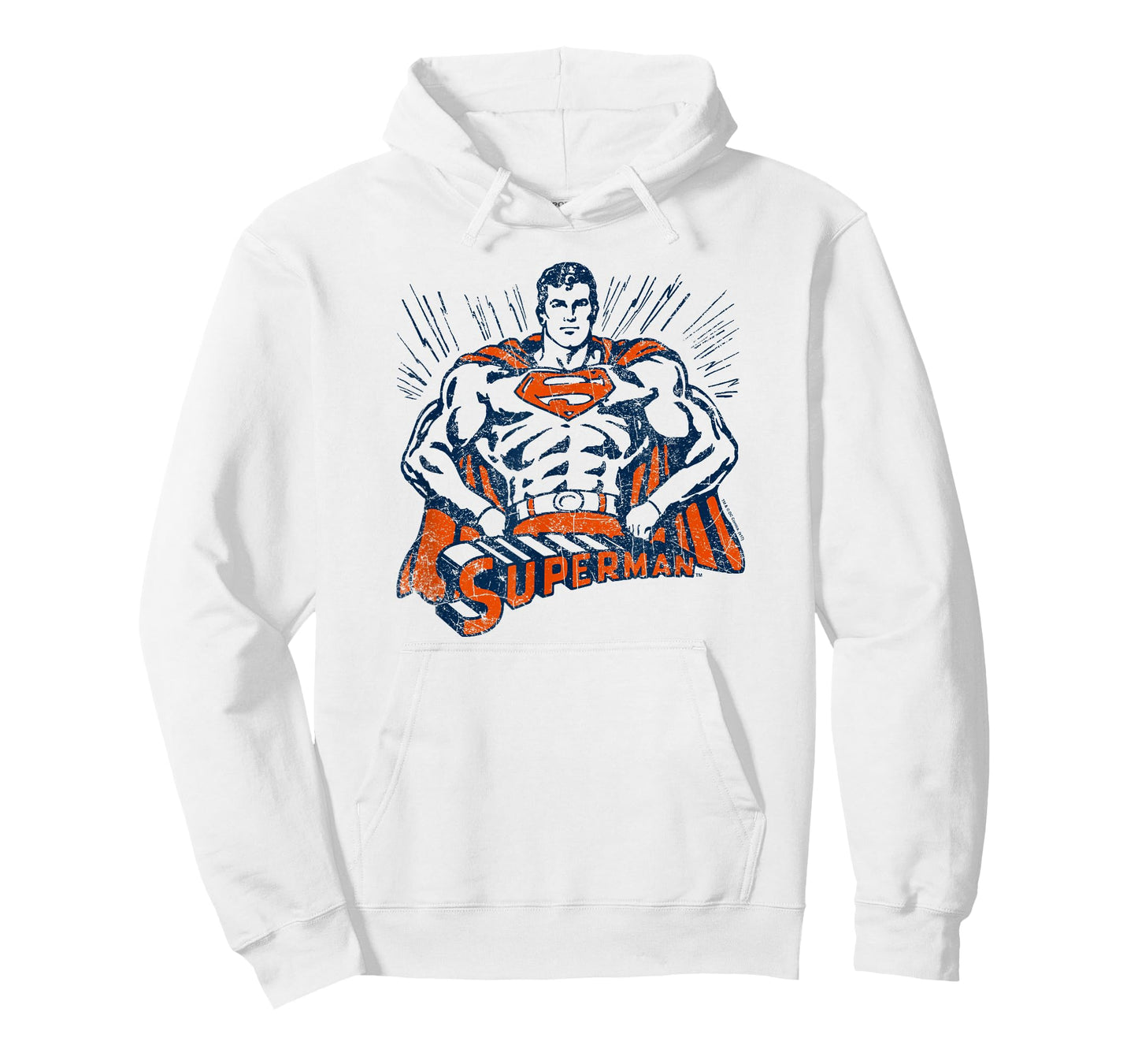 Superman Vintage Stance T Shirt T-Shirt