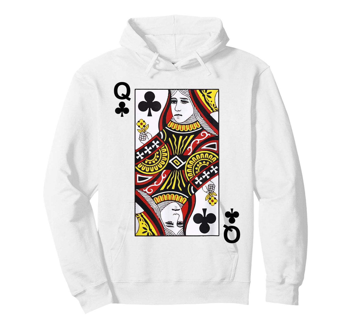 Queen of Clubs Blackjack Playing Cards Tshirt T-Shirt