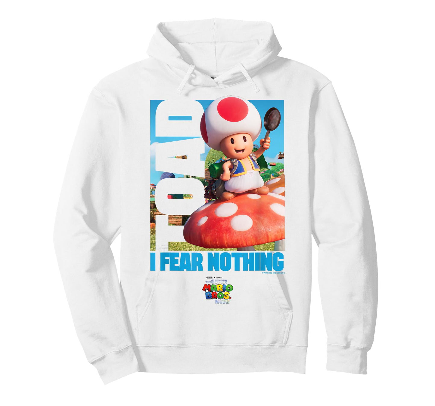The Super Mario Bros. Movie I Fear Nothing Toad Poster T-Shirt