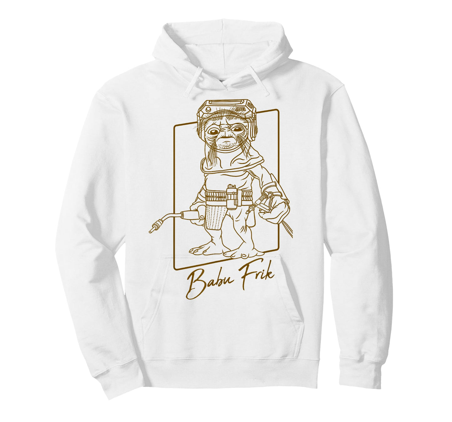 Star Wars The Rise Of Skywalker Babu Frik Outline T-Shirt