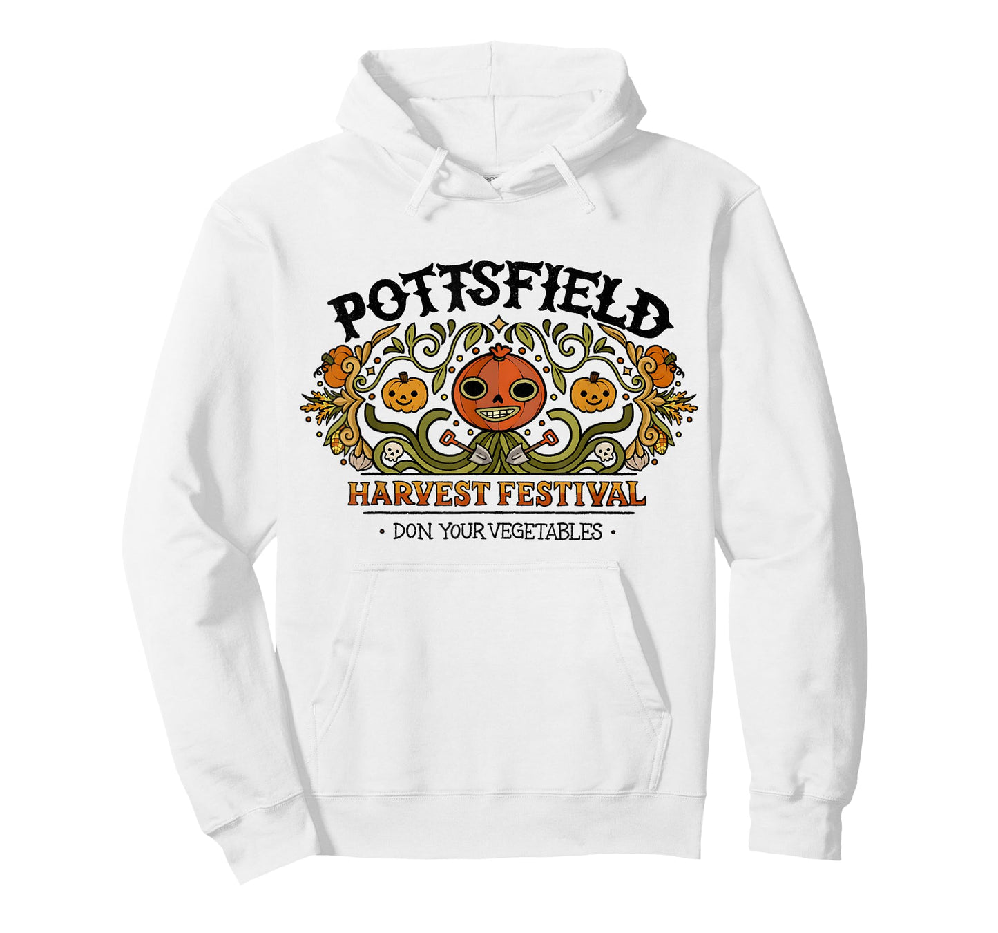 Spooky Pottsfield Harvest Festival Pumpkin Vibes Halloween T-Shirt