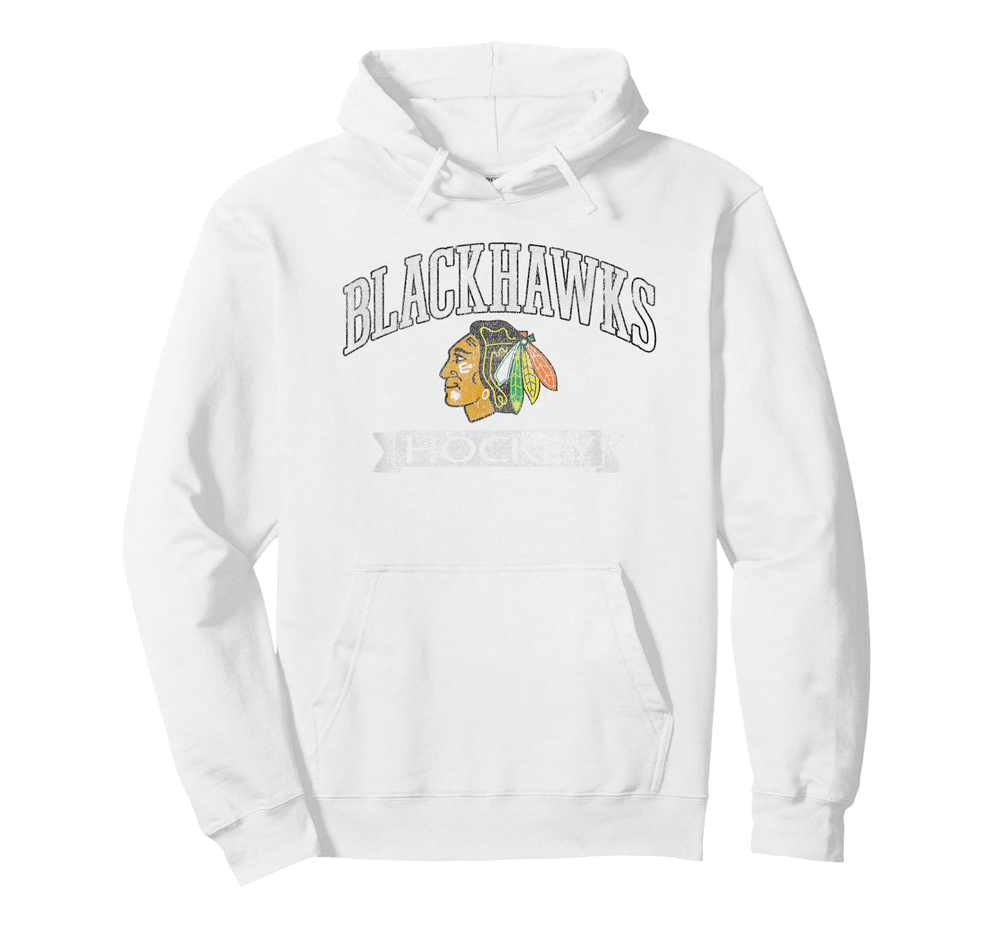Chicago Blackhawks Vintage Hockey Red Officially Licensed T-Shirt