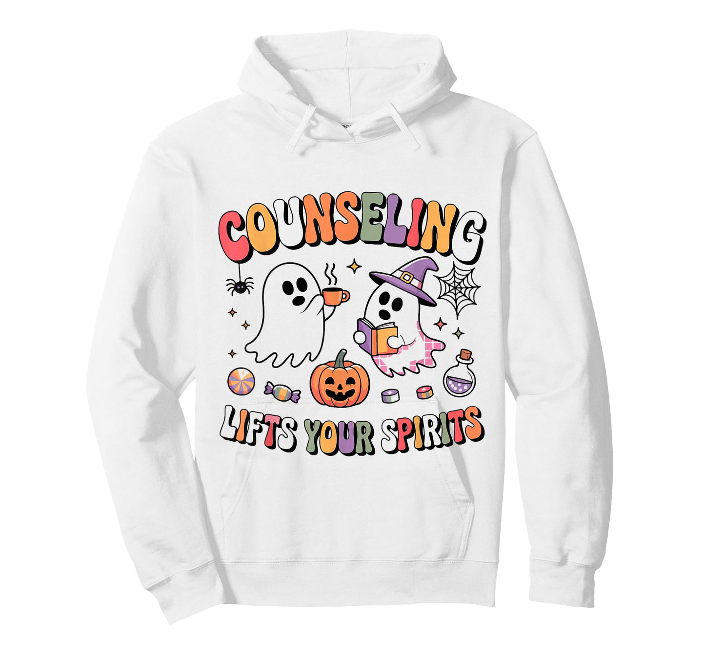 Counseling Lifts Your Spirits School Counsel Halloween T-Shirt