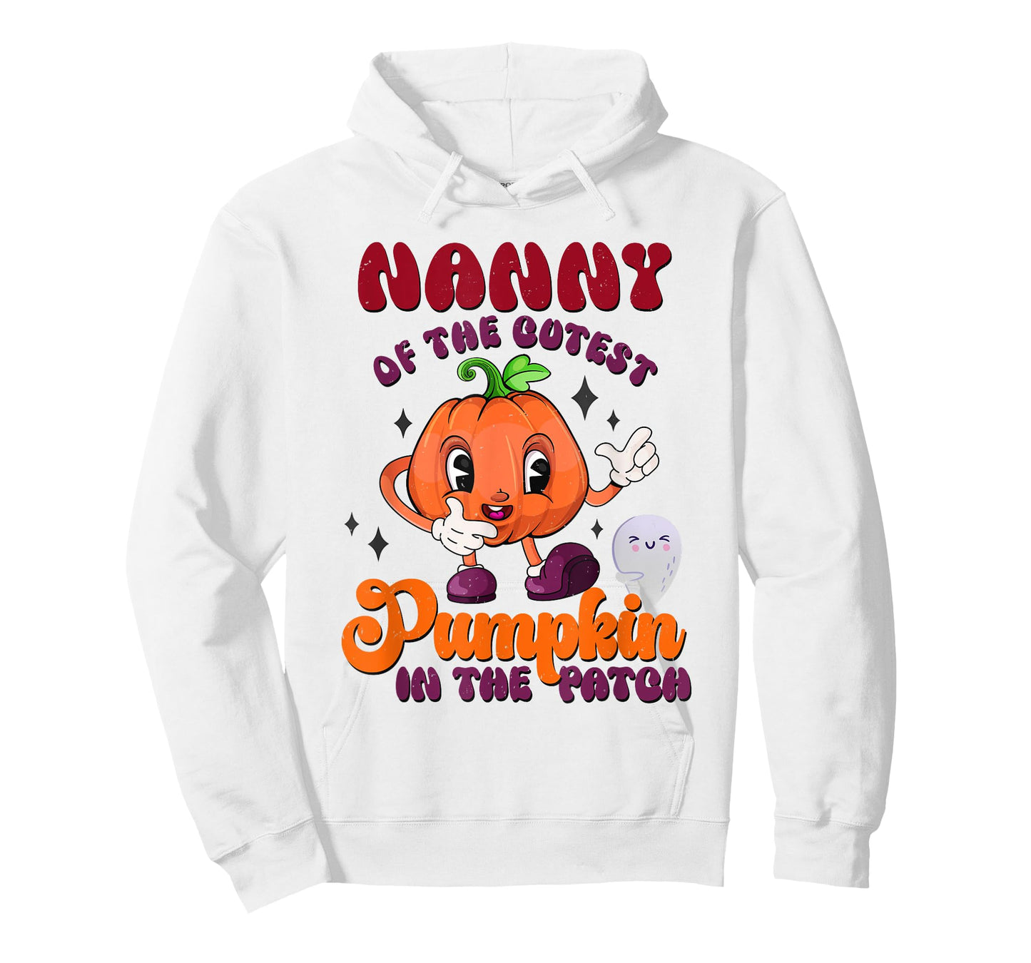Nanny Of The Cutest Pumpkin In The Patch Halloween Fall T-Shirt