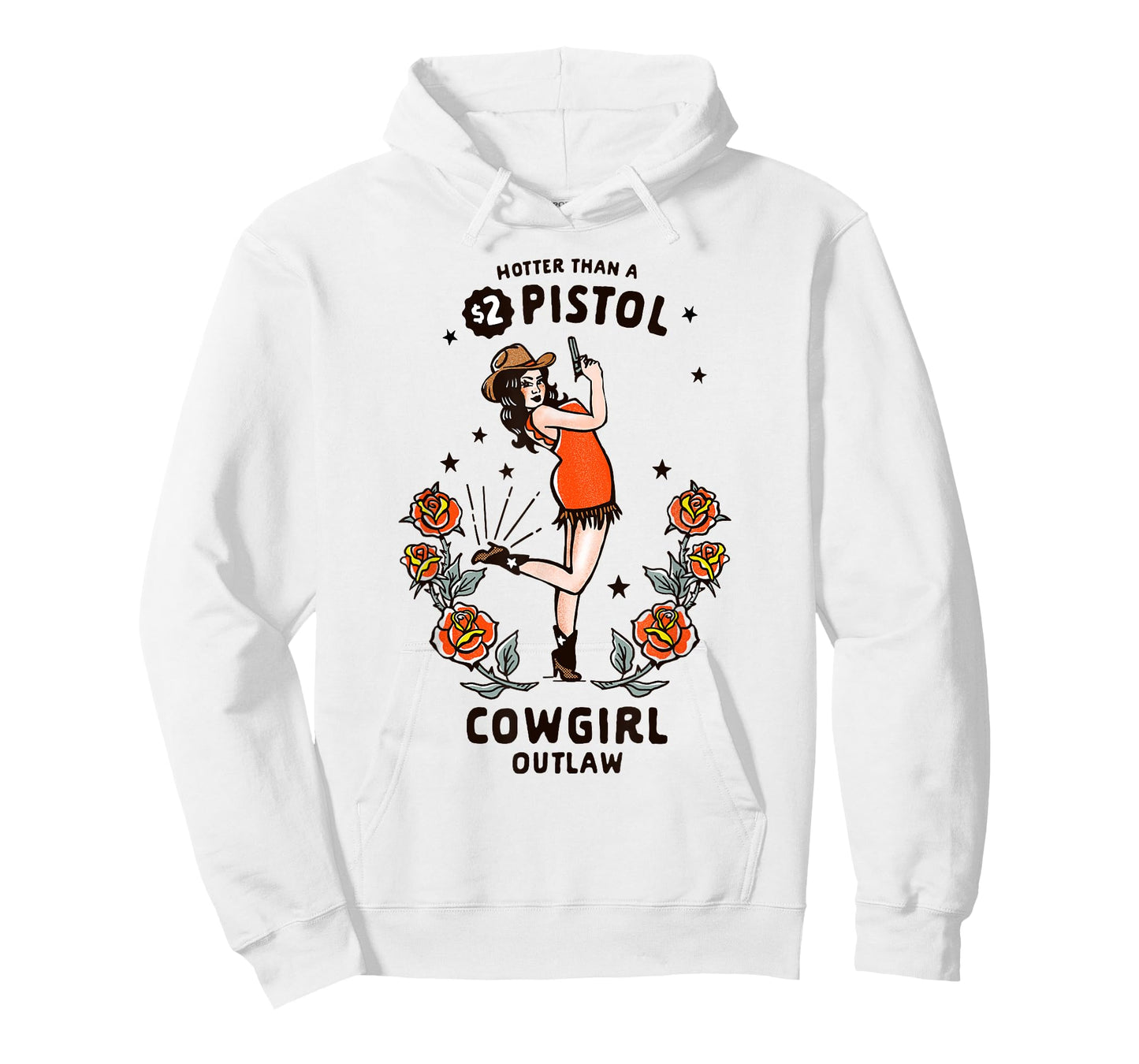 Cute Retro Western Cowgirl Outlaw Shirt: Best Gift For Women T-Shirt
