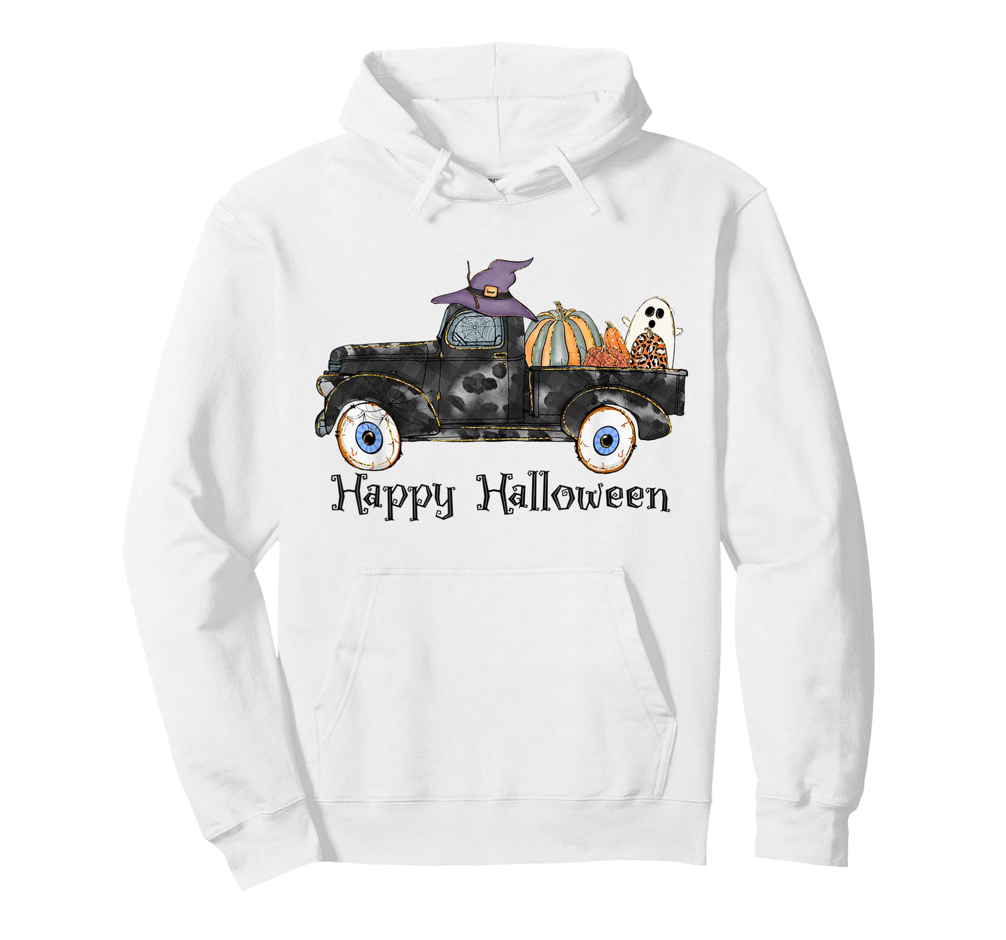 Old Vintage Halloween Truck T-Shirt