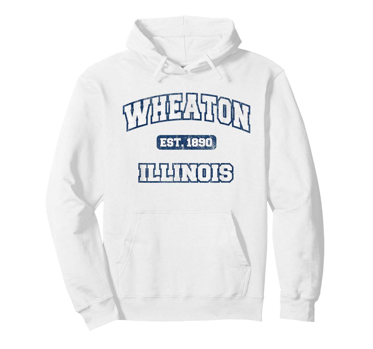 Wheaton Illinois Varsity College Style T-Shirt