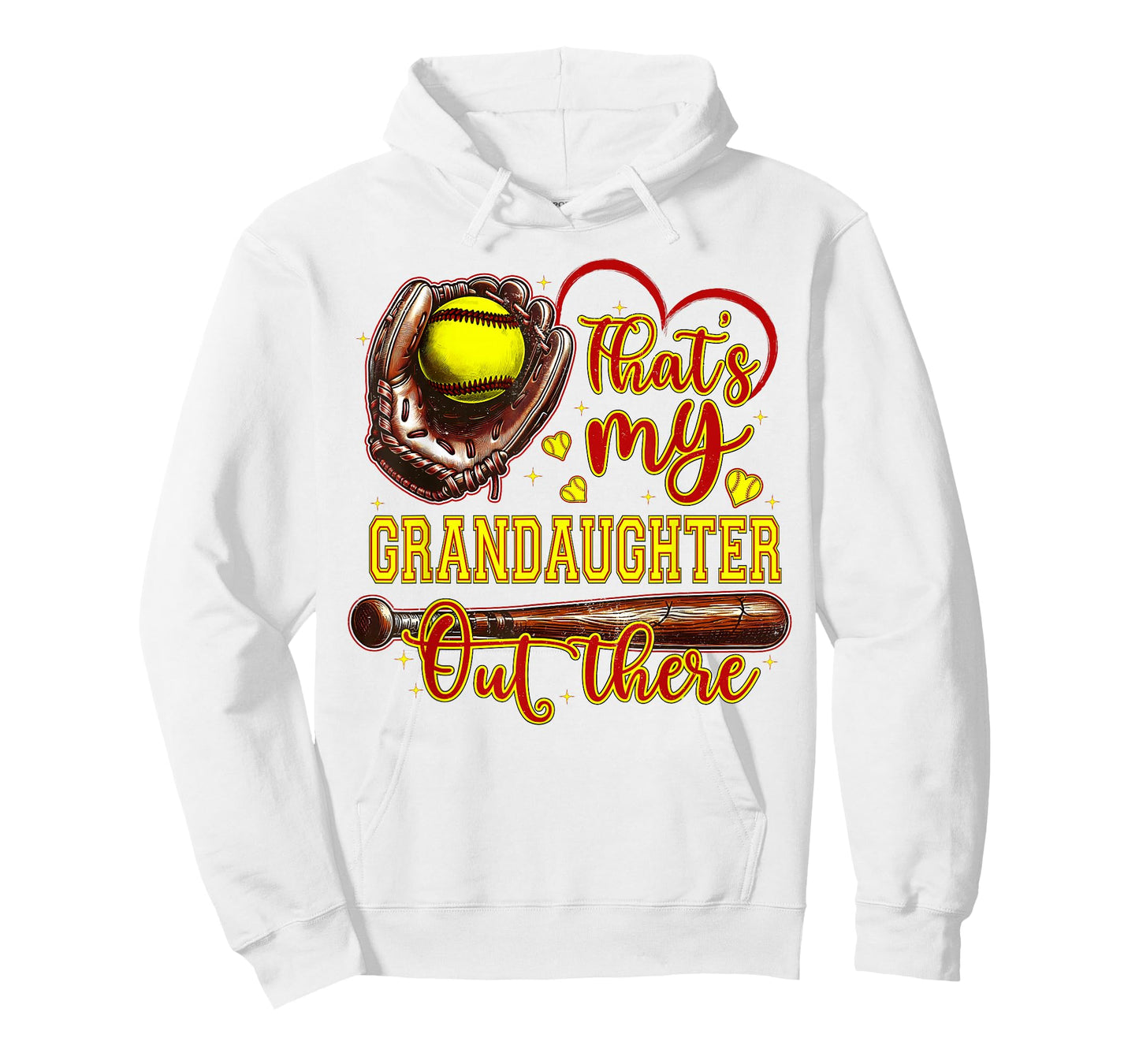 That's My Granddaughter Out There Softball Grandma T-Shirt