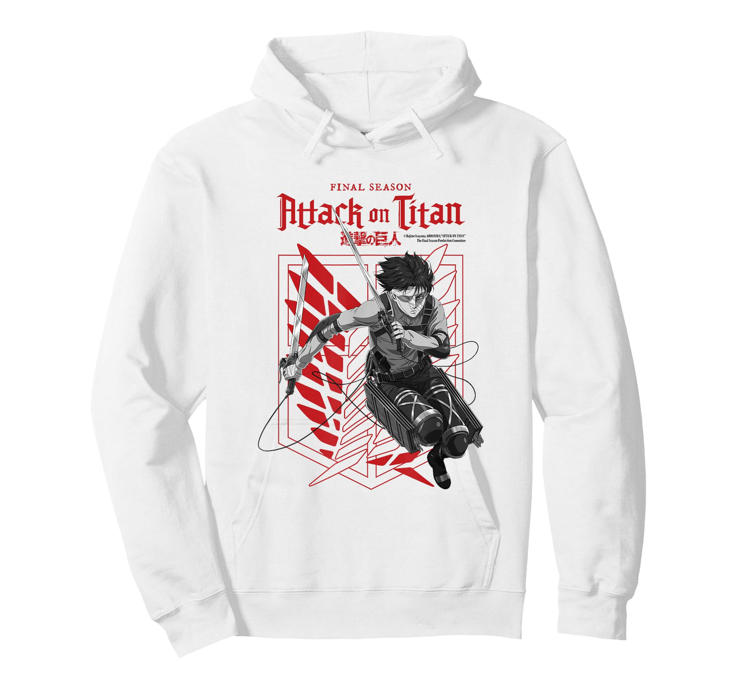 Attack on Titan Final Season - "Levi Ackerman" T-Shirt