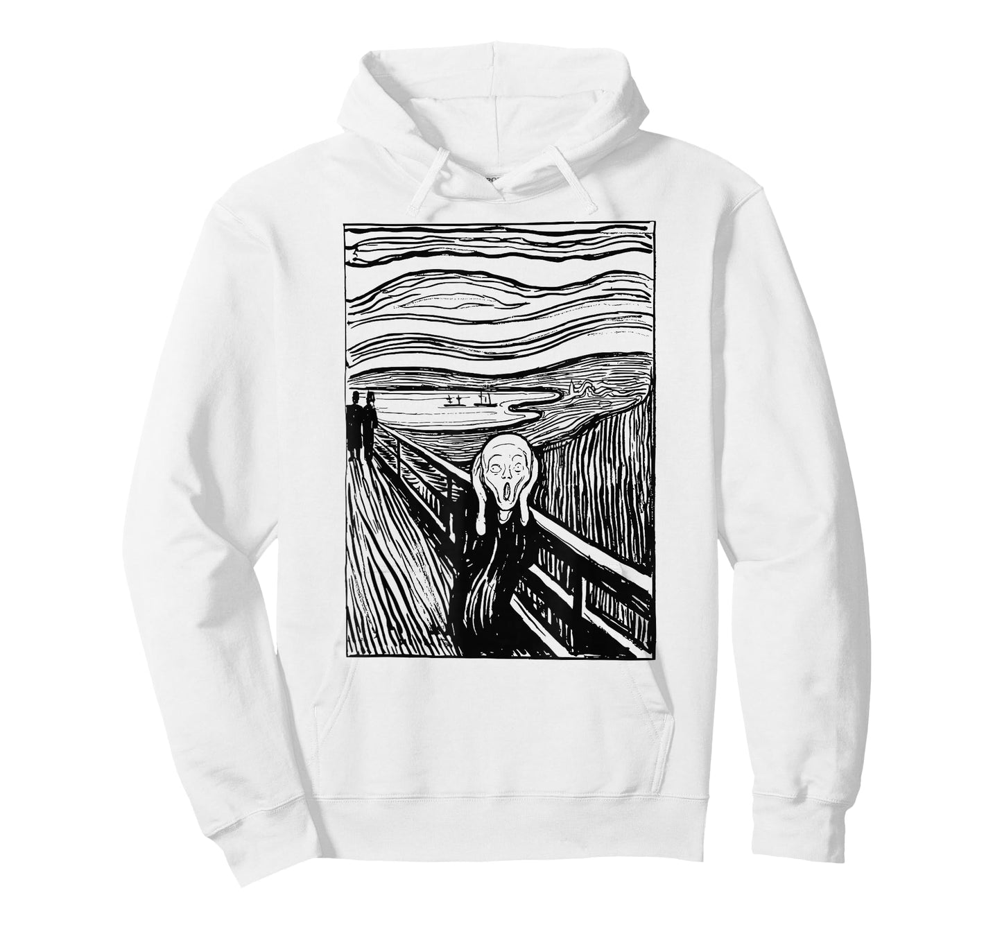 The Scream Famous Art by Munch Artist Painting Vintage T-Shirt