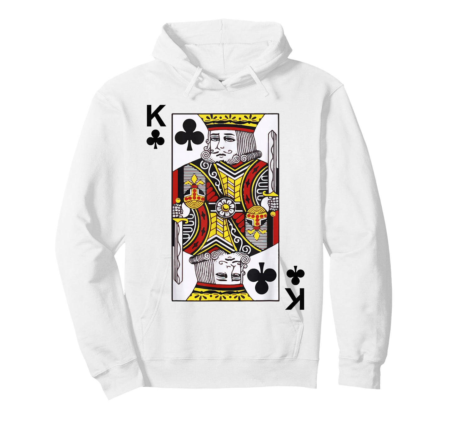 King of Clubs Tshirt Blackjack Cards Poker 21 K Tee shirt T-Shirt