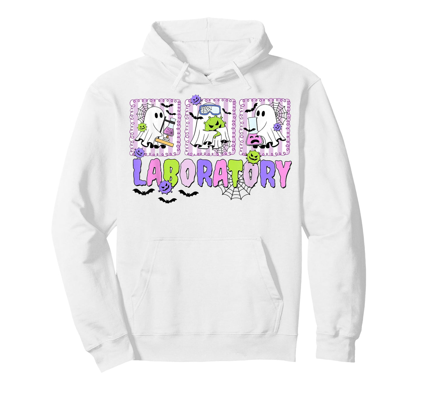 Halloween Boo Lab Spooky Laboratory Science Ghost Costume T-Shirt