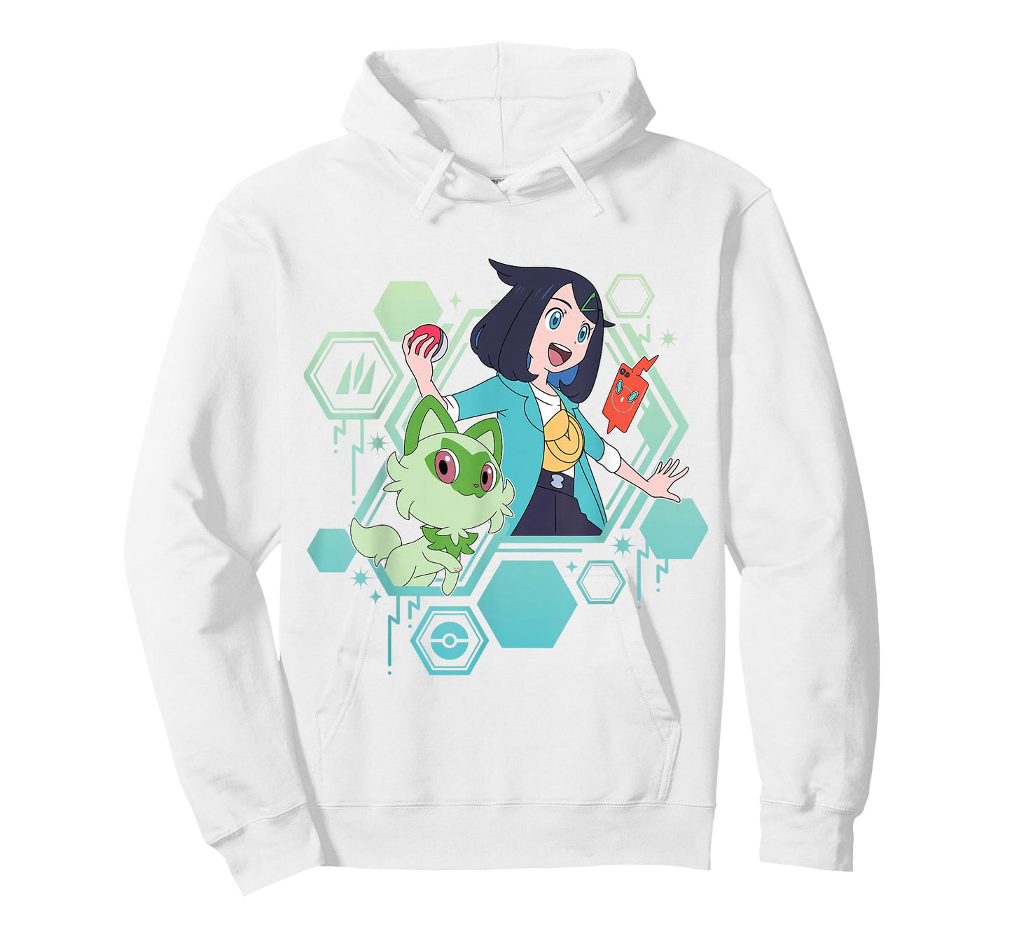 Pokémon - Liko and Sprigatito Paldea Region T-Shirt