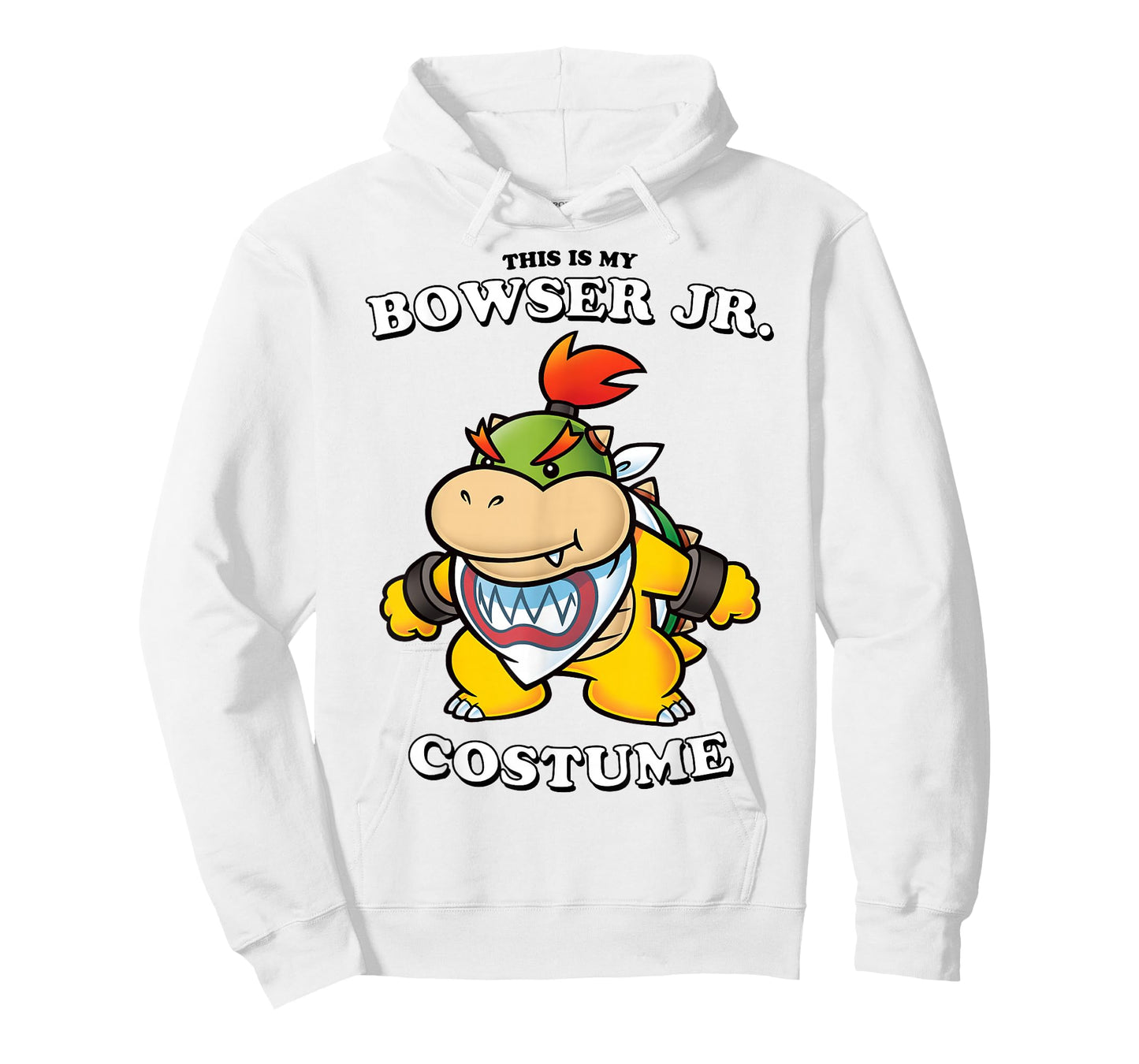 Super Mario Bros Halloween This Is My Bowser Jr. Costume T-Shirt