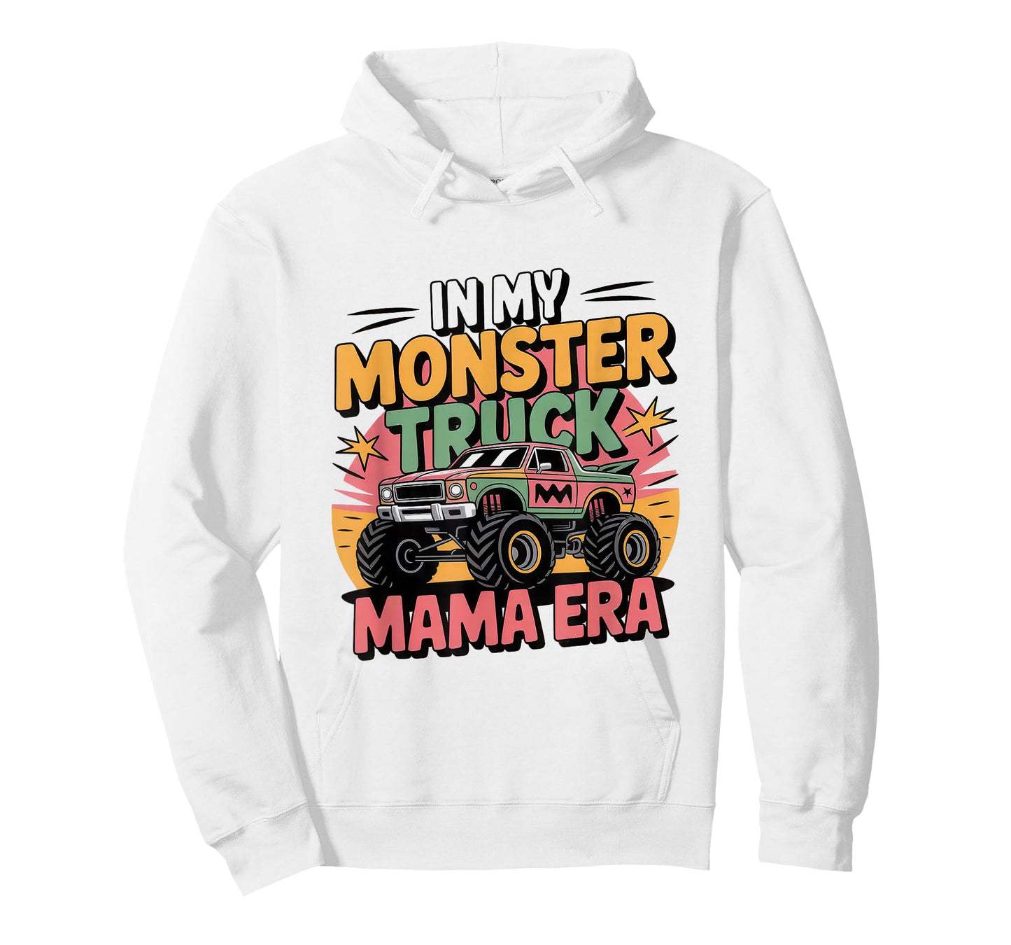in My Monster Trucks Mama Era T-Shirt