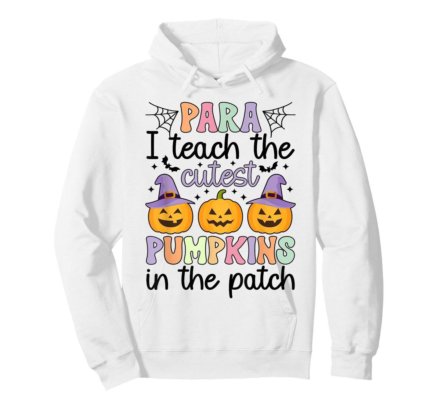 Cutest Pumpkins Spooky Para Halloween Paraprofessional T-Shirt