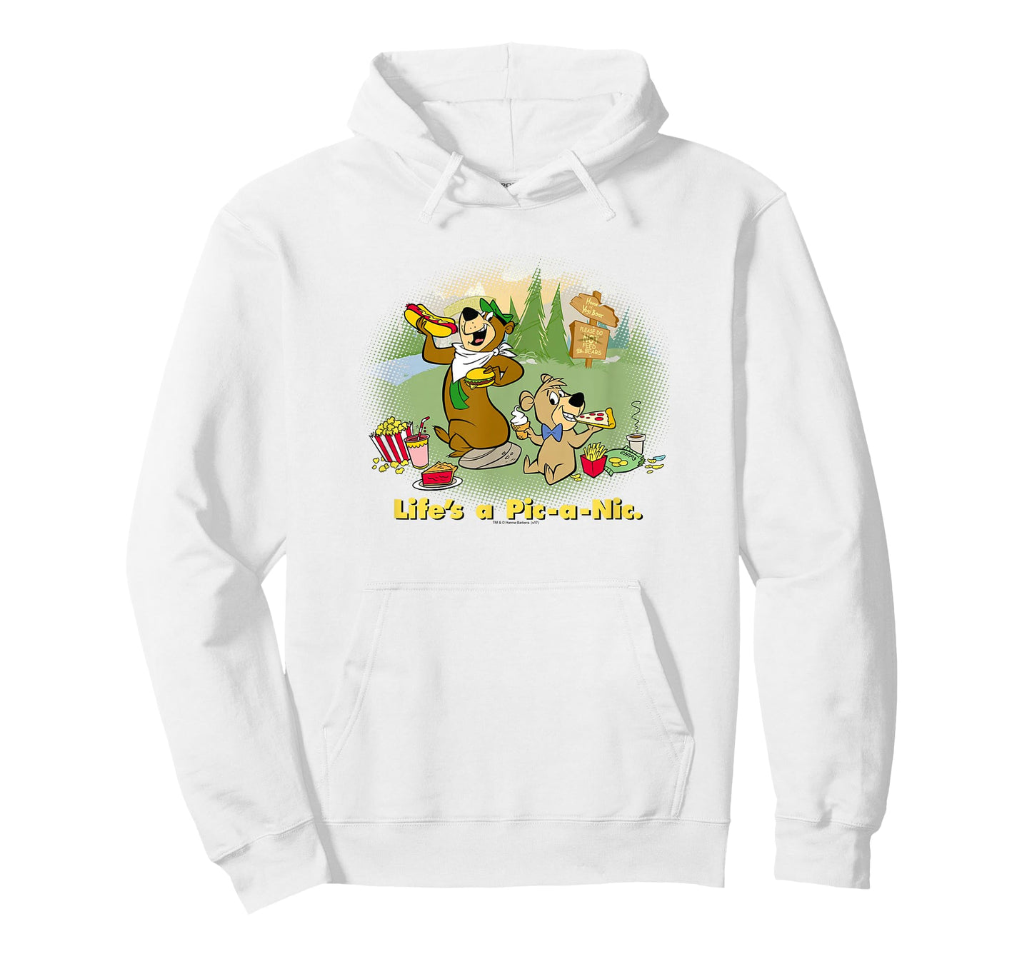 Yogi Bear Lifes a Pic-a-Nic T-Shirt Small