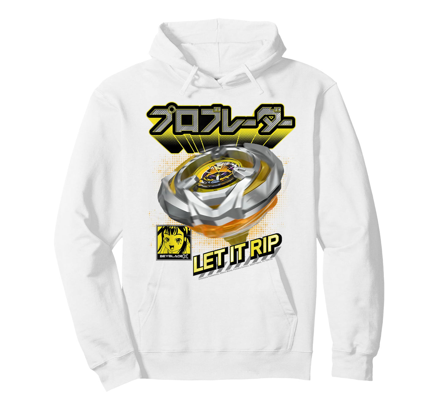 Beyblade X Pro Blader Multi Let It Rip T-Shirt