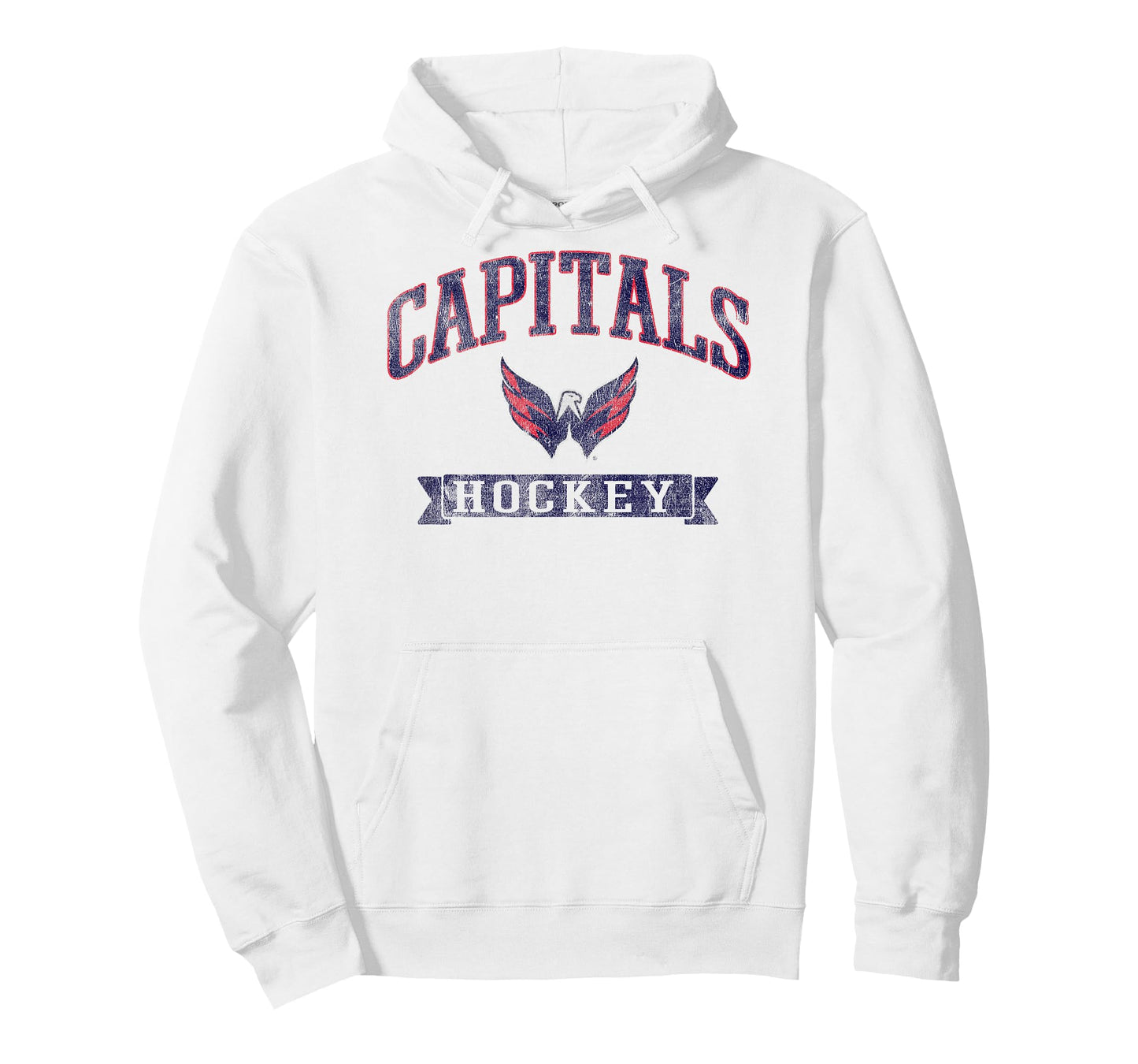 Washington Capitals Vintage Hockey Gray Officially Licensed T-Shirt