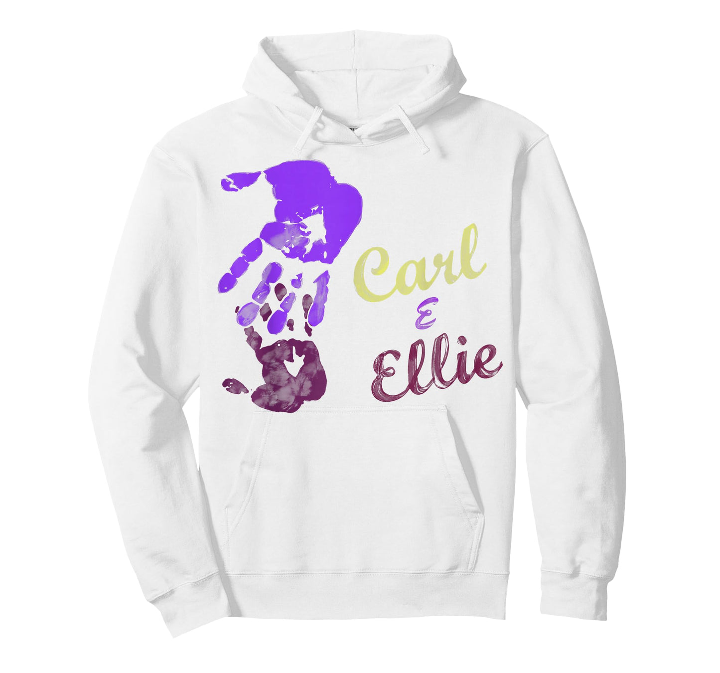 Disney Pixar Up Carl & Ellie Handprints T-Shirt