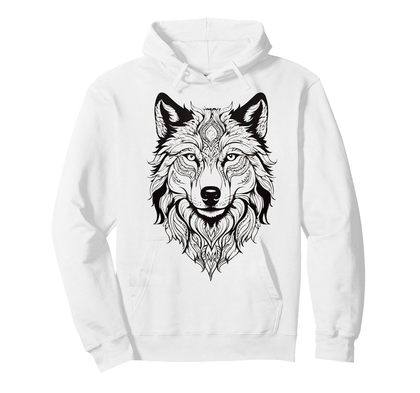 Floral Wolf Vintage Flowers Wolf Face for Wolves Lover T-Shirt