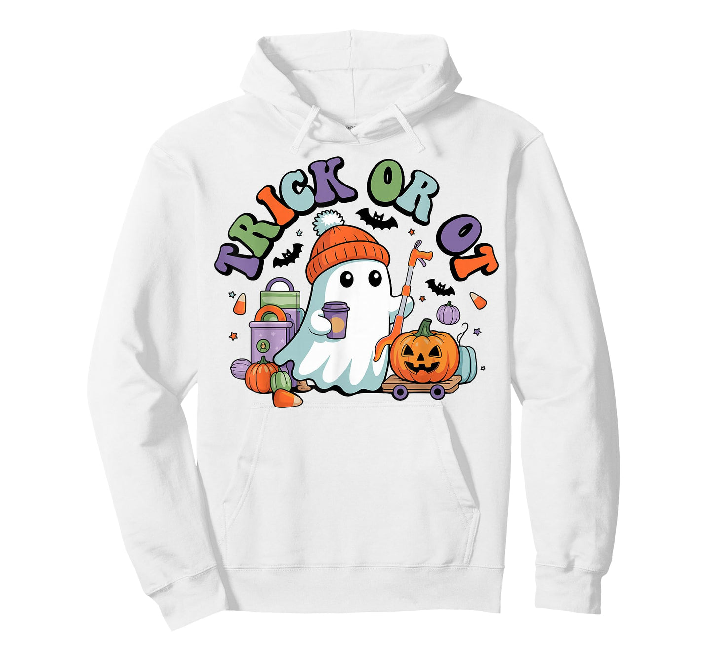 Spooky Occupational Therapy Ghost Trick or OT Halloween T-Shirt