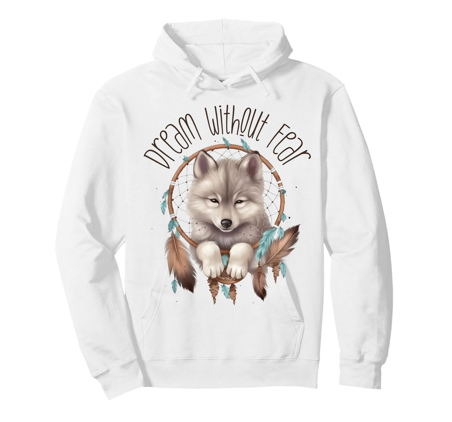 Vintage Western Dreamcatcher Wolf Graphic Design Wolf Women T-Shirt