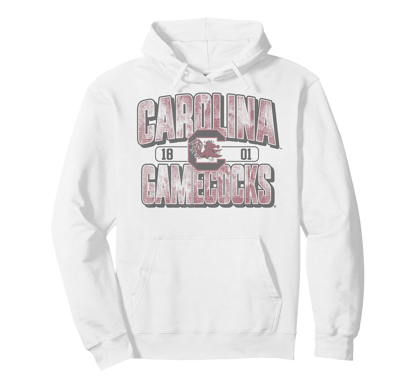 South Carolina Gamecocks Vintage Market White T-Shirt