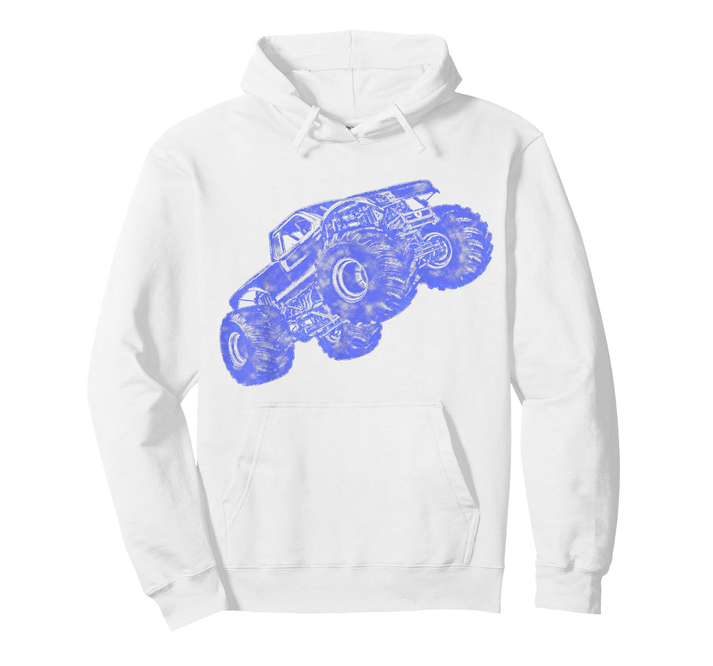 Monster Truck Ink Style Design Monster Truck T-Shirt