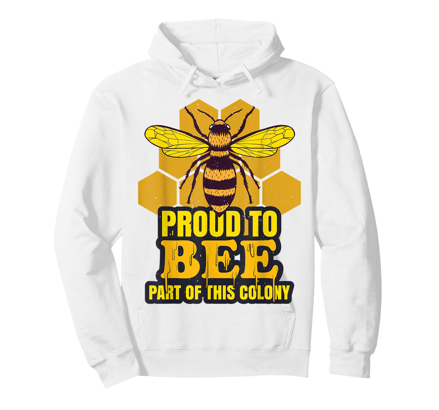 Proud To Bee Part Of This Colony | Beekeeping | Honeycomb T-Shirt